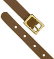 2420-1003 - Luggage Strap Leather Brown 25 Per Pack