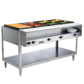 Electric Four Pan Hot Food Table 208/240V - Sealed Well-Vollrath 38118 ServePan 