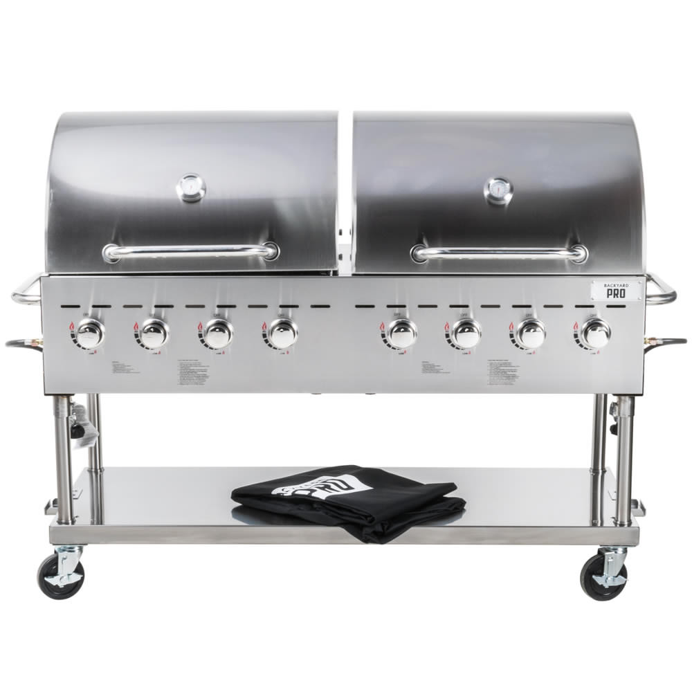 Backyard Pro C3h860del Deluxe 60 Stainless Steel Outdoor Grill