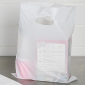 White Unprinted Extra Heavy-Duty Plastic Merchandise Bag - 500/Case