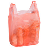 1/6 Size Orange T-Shirt Bag - 1000 / Case