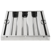 Hood Filter-20" x 16" x 2" Stainless Steel 