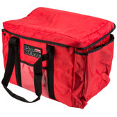 Red Insulated Nylon Sandwich Delivery Bag-Rubbermaid 9F40 ProServe 15" x 12" x 12" 