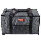 Gray Insulated Nylon End Load Full Size Food Pan Carrier-Rubbermaid 9F12 ProServe 27" x 18 1/4" x 16" 