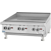 GARLAND 36" Gas Countertop Griddle with Thermostatic Controls - 84,000 BTU