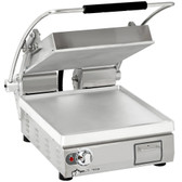 Star PST14 Pro-Max® 2.0 Single 14" Panini Grill with Smooth Aluminum Plates - No Timer