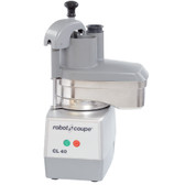 Robot Coupe CL40 Continuous Feed Food Processor with All Metal Base - 1 hp