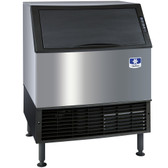 NEO Series 30" Air Cooled Undercounter Half Size Cube Ice Machine - 304 lb.-Manitowoc UY-0310A 