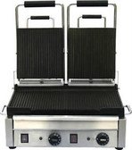 PANINI GRILL NEW DOUBLE RIBBED