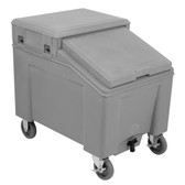 Ice Caddy 100 lb. Mobile Ice Bin-IRP 3110006 Grey 