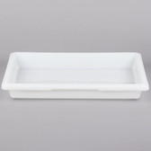 White Poly Food Storage Box-Cambro 18263P148 18" x 26" x 3 1/2" 