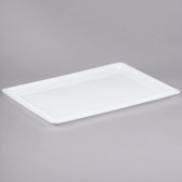 Cambro 1826CP148 18" x 26" White Poly Flat Lid for Food Storage Box