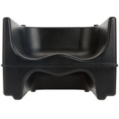 Dual Height Plastic Booster Seat-BLACK