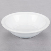 Acopa 3.5 oz. Bright White Rolled Edge China Fruit Bowl / Monkey Dish - 36/Case