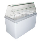 43" Seven Pan Gelato Dipping Cabinet-Excellence HBG-7 