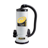 6 Qt. QuietPro BP HEPA Backpack Vacuum with 100078 Floor Tool Kit A and HEPA Filtration System - 120V-ProTeam 105733 