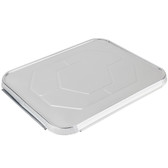 Foil Steam Table Pan Lid - 20/Pack-1/2 Size 
