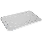 Full Size Foil Steam Table Pan Lid - 10/Pack