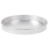 8" x 1" Standard Weight Aluminum Straight Sided Pizza Pan-American Metalcraft A4008 