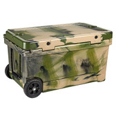 Mobile Rotomolded Extreme Outdoor Cooler / Ice Chest-Camouflage 65 Qt. 