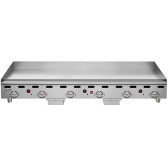 Vulcan RX-30C 72" Chrome Top Commercial Griddle with Snap-Action Thermostatic Controls and Extra Deep Plate - 162,000 BTU