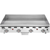 Vulcan MSA48-30 48" Countertop Griddle with Snap Action Thermostatic Controls and Deep Cooking Plate - 108,000 BTU
