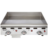 Vulcan 936RX-30 36" Griddle with Snap-Action Thermostatic Controls and Extra Deep Plate - 81,000 BTU
