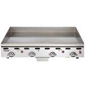 Vulcan 948RX-30C 48" Chrome Top Commercial Griddle with Snap-Action Thermostatic Controls and Extra Deep Plate - 108,000 BTU