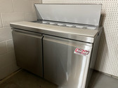 USED-47” 12 Pan Refrigerated Prep Table - 50046 