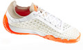 Fencing Shoe - Adidas 'Fencing Pro' White and Orange Trim size 12.5 only-Close out
