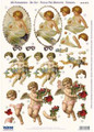 3-D Pre-cut Cherubs