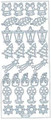 Outline Christmas Designs - Gold