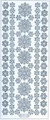 Outline Snowflakes - Gold