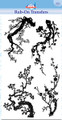Chinese Trees Rub-On Transfers