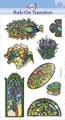 Tiffany Inspired Rub-On Transfers
