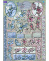 Metallic 3-D Pre-cut Flower Fairies Chickory and Almond Blossom