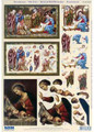3-D Pre-cut Nativity Illuminations