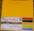 Cardstock Deck - Fall 12 x 12