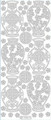Outline Oriental Vases - Gold