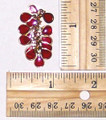 Cluster Dangle - Red