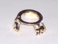 Egg Stand - Bright Gold Finish #651 - Cats