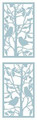 Laser-Cut Sticker - Perched Birds