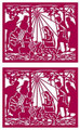 Laser-Cut Sticker - Nativity