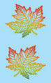 Laser-Cut Sticker - Maple Leaf, Large
