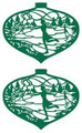 Laser-Cut Sticker - Ornament