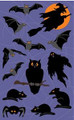 Sticker Sheet - Night Creatures