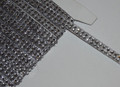 Trim - Rhinestone Double Row / Crystal