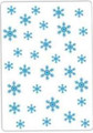 Snowflakes Embossing Folder