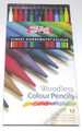 Koh-I-Nor Woodless Colored Pencils - Set of 12