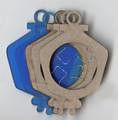 Acrylic Frame Ornament - Olivia